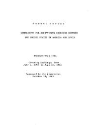 Annual report of the Fulbright Commission. Program year 1964 | Biblioteca Virtual Miguel de Cervantes