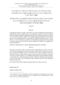 Entre Ercilla y Garcilaso. Proyecciones del indígena como fundamento del americanismo político en Chile y Argentina entre 1810 y 1860 / Hernán Pas | Biblioteca Virtual Miguel de Cervantes