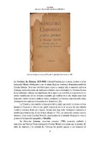 La Verónica (La Habana, 1939-1942) [Semblanza] / Jennifer L. Monti | Biblioteca Virtual Miguel de Cervantes