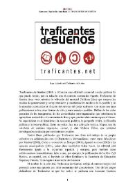 Traficantes de Sueños (2003- ) [Semblanza] / Katarzyna Olga Beilin | Biblioteca Virtual Miguel de Cervantes