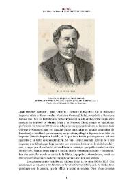 Juan Oliveres Gavarró / Joan Oliveres i Gavarró (1812-1891) [Semblanza]


 / Inés Nieto Márquez | Biblioteca Virtual Miguel de Cervantes