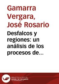 Desfalcos y regiones: un análisis de los procesos de responsabilidad físcal en Colombia | Biblioteca Virtual Miguel de Cervantes