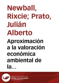 Aproximación a la valoración económica ambiental de la reserva de biósfera Seaflower | Biblioteca Virtual Miguel de Cervantes