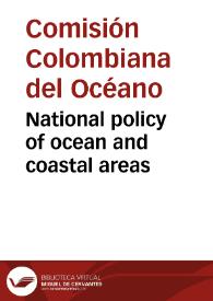 National policy of ocean and coastal areas | Biblioteca Virtual Miguel de Cervantes