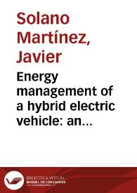 Energy management of a hybrid electric vehicle: an approach based on type-2 fuzzy logic | Biblioteca Virtual Miguel de Cervantes