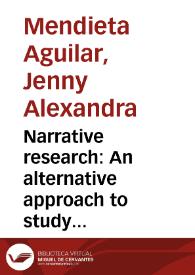 Narrative research: An alternative approach to study language teaching and learning | Biblioteca Virtual Miguel de Cervantes