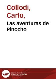 Las aventuras de Pinocho | Biblioteca Virtual Miguel de Cervantes