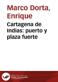 Cartagena de Indias: puerto y plaza fuerte | Biblioteca Virtual Miguel de Cervantes