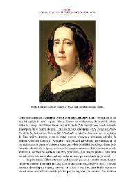 Gertrudis Gómez de Avellaneda (Puerto Príncipe-Camagüey, 1814 – Sevilla, 1873) [Semblanza] / Ana Mateos | Biblioteca Virtual Miguel de Cervantes