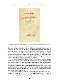 Imprenta La Equitativa (1892-1895) [Semblanza] / Francesca Denegri Álvarez Calderón | Biblioteca Virtual Miguel de Cervantes