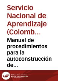 Manual de procedimientos para la autoconstrucción de la vivienda de interés social - Tomo 2 | Biblioteca Virtual Miguel de Cervantes