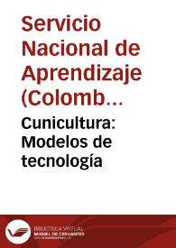 Cunicultura: Modelos de tecnología | Biblioteca Virtual Miguel de Cervantes