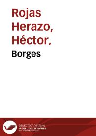 Borges | Biblioteca Virtual Miguel de Cervantes