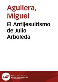 El Antijesuitismo de Julio Arboleda | Biblioteca Virtual Miguel de Cervantes