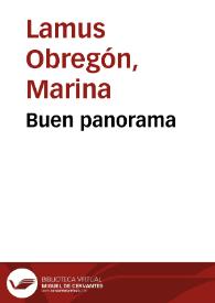 Buen panorama | Biblioteca Virtual Miguel de Cervantes