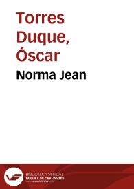 Norma Jean | Biblioteca Virtual Miguel de Cervantes