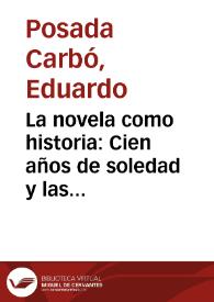 La novela como historia: Cien años de soledad y las bananeras | Biblioteca Virtual Miguel de Cervantes