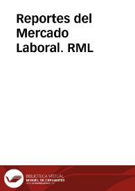 Reportes del Mercado Laboral | Biblioteca Virtual Miguel de Cervantes