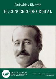 El cencerro de cristal / Ricardo Güiraldes | Biblioteca Virtual Miguel de Cervantes