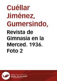 Revista de Gimnasia en la Merced. 1936. Foto 2 | Biblioteca Virtual Miguel de Cervantes