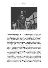 Luís Soto Fernández (A Bola, 1902-México, 1981) [Semblanza] / Gregorio Ferreiro Fente | Biblioteca Virtual Miguel de Cervantes