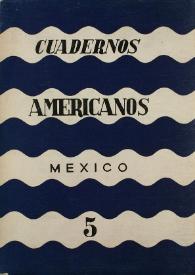 Cuadernos americanos. Año XIX, vol. CXII, núm. 5, septiembre-octubre de 1960 | Biblioteca Virtual Miguel de Cervantes