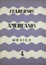 Cuadernos americanos. Año XXI, vol. CXXIII, núm. 4, julio-agosto de 1962 | Biblioteca Virtual Miguel de Cervantes