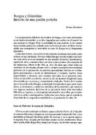 Borges y Güiraldes: historia de una pasión porteña / Yvonne Bordelois | Biblioteca Virtual Miguel de Cervantes