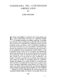 Panorama del continente americano / por André Siegfried | Biblioteca Virtual Miguel de Cervantes