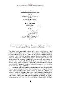 Imprenta de El Porvenir Filipino (Manila, 1865? 1869?-  ) [Semblanza] / Ines Van Put | Biblioteca Virtual Miguel de Cervantes