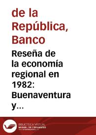 Reseña de la economía regional en 1982: Buenaventura y Chocó | Biblioteca Virtual Miguel de Cervantes