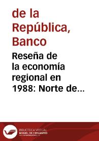 Reseña de la economía regional en 1988: Norte de Santander y Santander | Biblioteca Virtual Miguel de Cervantes