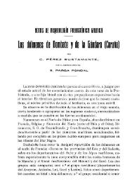 Notas de arqueología prehistórica galaica. Los dólmenes de Dombate y de la Gándara (La Coruña) / Ciriaco Pérez Bustamante | Biblioteca Virtual Miguel de Cervantes