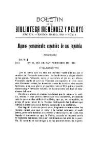 Algunos pensamientos españoles de una española (Conclusión) / Hubert Becher | Biblioteca Virtual Miguel de Cervantes