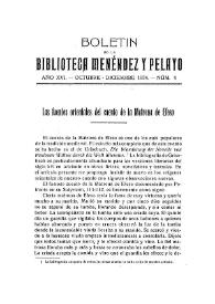 Las fuentes orientales del cuento de la "Matrona de Efeso" / Aurelio Macedonio Espinosa | Biblioteca Virtual Miguel de Cervantes