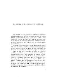 El poema de D. Alonso de Aguilar / Enrique Sánchez Reyes | Biblioteca Virtual Miguel de Cervantes