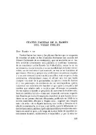 Cuatro facetas de D. Ramón del Valle Inclán / Felipe Ximénez de Sandoval | Biblioteca Virtual Miguel de Cervantes