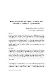 Realismo y espacio urbano: Notas sobre "La Tribuna" de Emilia Pardo Bazán / Dolores Thion Soriano Mollá | Biblioteca Virtual Miguel de Cervantes