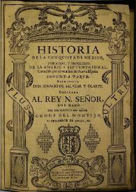 Historia de la conquista de México, poblacion, y progressos de la América septentrional, conocida por el nombre de Nueva España. Segunda parte / escribíala don Ignacio de Salazar y Olarte... | Biblioteca Virtual Miguel de Cervantes