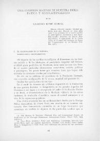 Una cuestión máxima de nuestra hora: patria y neo-nacionalismo / por Leandro Rubio García | Biblioteca Virtual Miguel de Cervantes