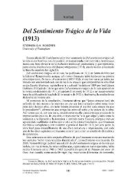 Del sentimiento trágico de la vida (1913) / Stephen Roberts | Biblioteca Virtual Miguel de Cervantes