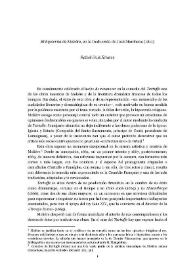 "El hipócrita" de Molière, en la traducción de José Marchena (1811) / por Rafael Ruiz Álvarez | Biblioteca Virtual Miguel de Cervantes