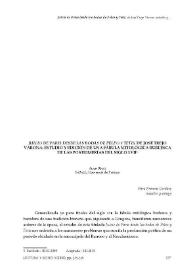 "Juicio de Paris desde las bodas de Peleo y Tetis", de José Trejo Varona: estudio y edición de una fábula mitológica burlesca de las postrimerías del siglo XVII / Alain Bègue | Biblioteca Virtual Miguel de Cervantes