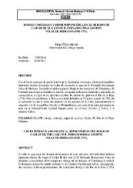 Intriga cortesana y represión política en el reinado de Carlos III: el caso de D. Fernando Bracamonte Velaz de Medrano (1742-1791) / Diego Téllez Alarcia | Biblioteca Virtual Miguel de Cervantes