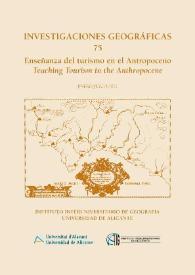 Investigaciones Geográficas. Núm. 75, 2021 | Biblioteca Virtual Miguel de Cervantes