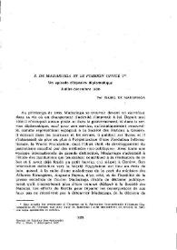 S. de Madariaga et le Foreign Office. Une episode d'histoire diplomatique. Juillet-décembre 1936 / Isabel de Madariaga | Biblioteca Virtual Miguel de Cervantes