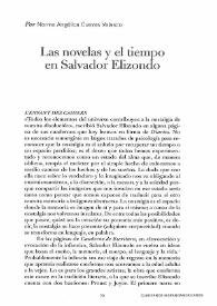 Las novelas y el tiempo en Salvador Elizondo / por Norma Angélica Cuevas Velasco | Biblioteca Virtual Miguel de Cervantes