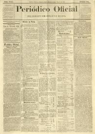 Periódico Oficial del Gobierno del Estado de Oaxaca. Tomo VIII, núm. 44, 31 de mayo de 1888 | Biblioteca Virtual Miguel de Cervantes