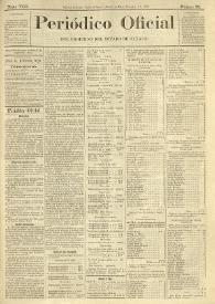 Periódico Oficial del Gobierno del Estado de Oaxaca. Tomo VIII, núm. 90, 8 de noviembre de 1888 | Biblioteca Virtual Miguel de Cervantes