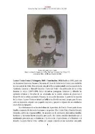 Leonor Urzúa Cruzat [editora] (Vichuquén, 1868 – Constitución, 1924) [Semblanza] / María Paz Vera Farfal | Biblioteca Virtual Miguel de Cervantes